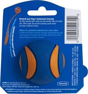 Foto 3 | ¡juguete Chuckit! Pelota Ultra Squeaker Para Perros (paquete De 4) - Venta Internacional.