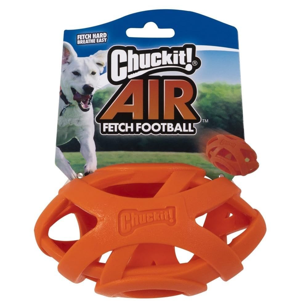Juguete Para Perros Chuckit Air Fetch Football Orange Para Todas Las Razas - Venta Internacional.