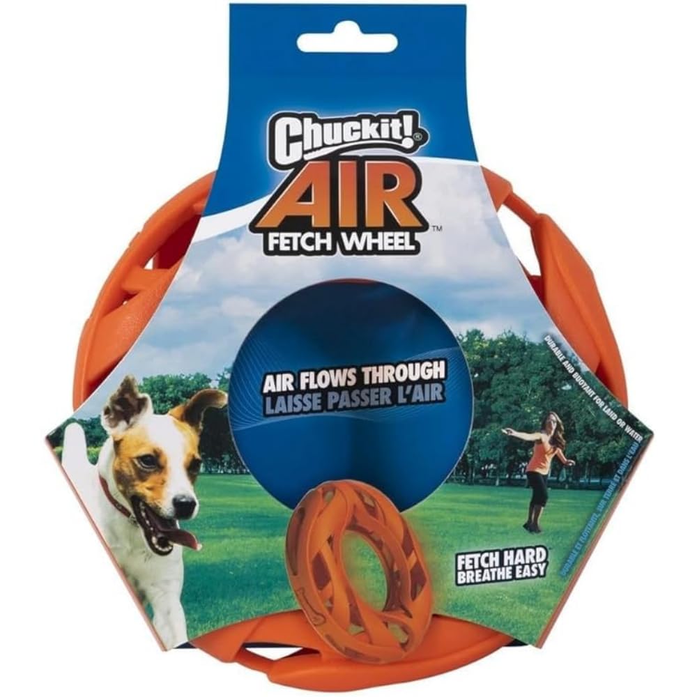 Foto 2 pulgar | Juguete Fetch Toy Chuckit Air Fetch Wheel Para Perros, Color Naranja - Venta Internacional.