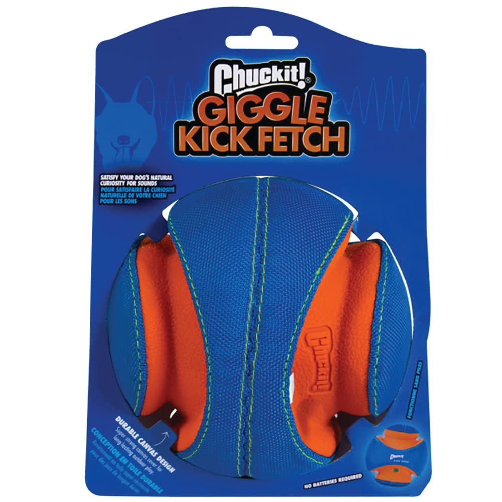 Foto 7 pulgar | Pelota De Juguete Para Perros Chuckit! Kick Fetch Con Giggle Suena Pequeño - Venta Internacional.