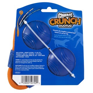 Foto 2 | Juguete Para Perros Chuckit! Crunch Ball Duo Tug, Tamaño Mediano, Para Todas Las Razas - Venta Internacional.