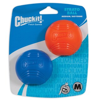 Foto 1 | Juguete Para Perros Chuckit! Paquete De 2 Bolas Strato, Tamaño Mediano - Venta Internacional.