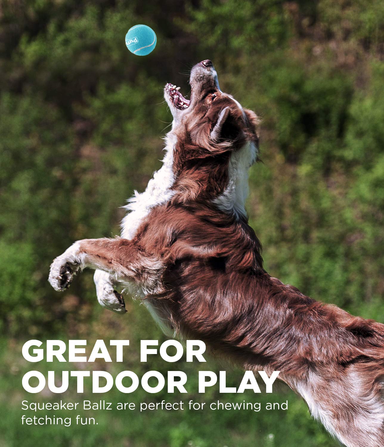 Foto 5 pulgar | Juguete Para Perros Outward Hound Squeaker Ballz Fetch, Grande, 4 Unidades - Venta Internacional.