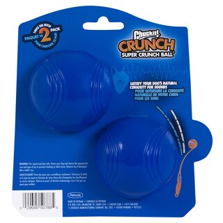 Foto 2 | Juguete Para Perros Chuckit! Crunch Ball De Tamaño Mediano (paquete De 2) - Venta Internacional.