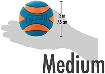 Foto 7 | Juguete Para Perros Chuckit! Pack De 6 Unidades De Ultra Squeaker Ball Para Perros Medianos - Venta Internacional.