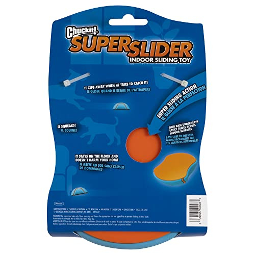Foto 4 pulgar | Juguete Para Perros Chuckit! Súper Slider Self-fetch Squeaker Para Interiores - Venta Internacional.