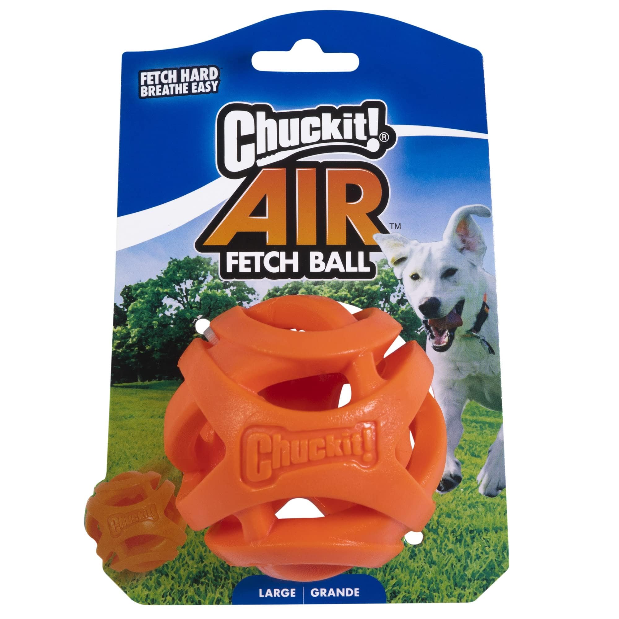 Pelota Chuckit Air Fetch De Juguete Para Perros, Tamaño Grande, Para Perros De 27 A 45 Kg - Venta Internacional.