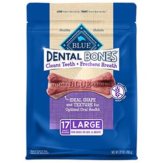 Foto 1 | Golosinas Para Perros Blue Buffalo Dental Bones, Grandes, 22,5 Kg (50 Libras) - Venta Internacional.