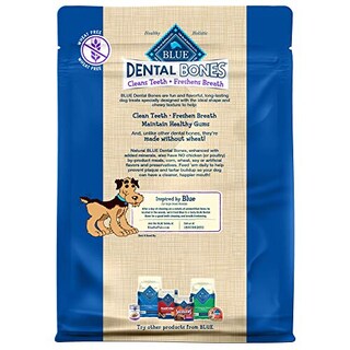 Foto 2 | Golosinas Para Perros Blue Buffalo Dental Bones, Grandes, 22,5 Kg (50 Libras) - Venta Internacional.