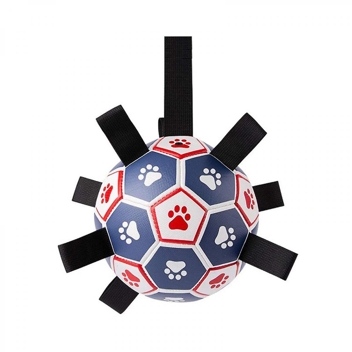 Foto 3 pulgar | Pelota De Fútbol De Juguete Para Perros Huoguo, Duradera Y Suave Para Perros Medianos - Venta Internacional.