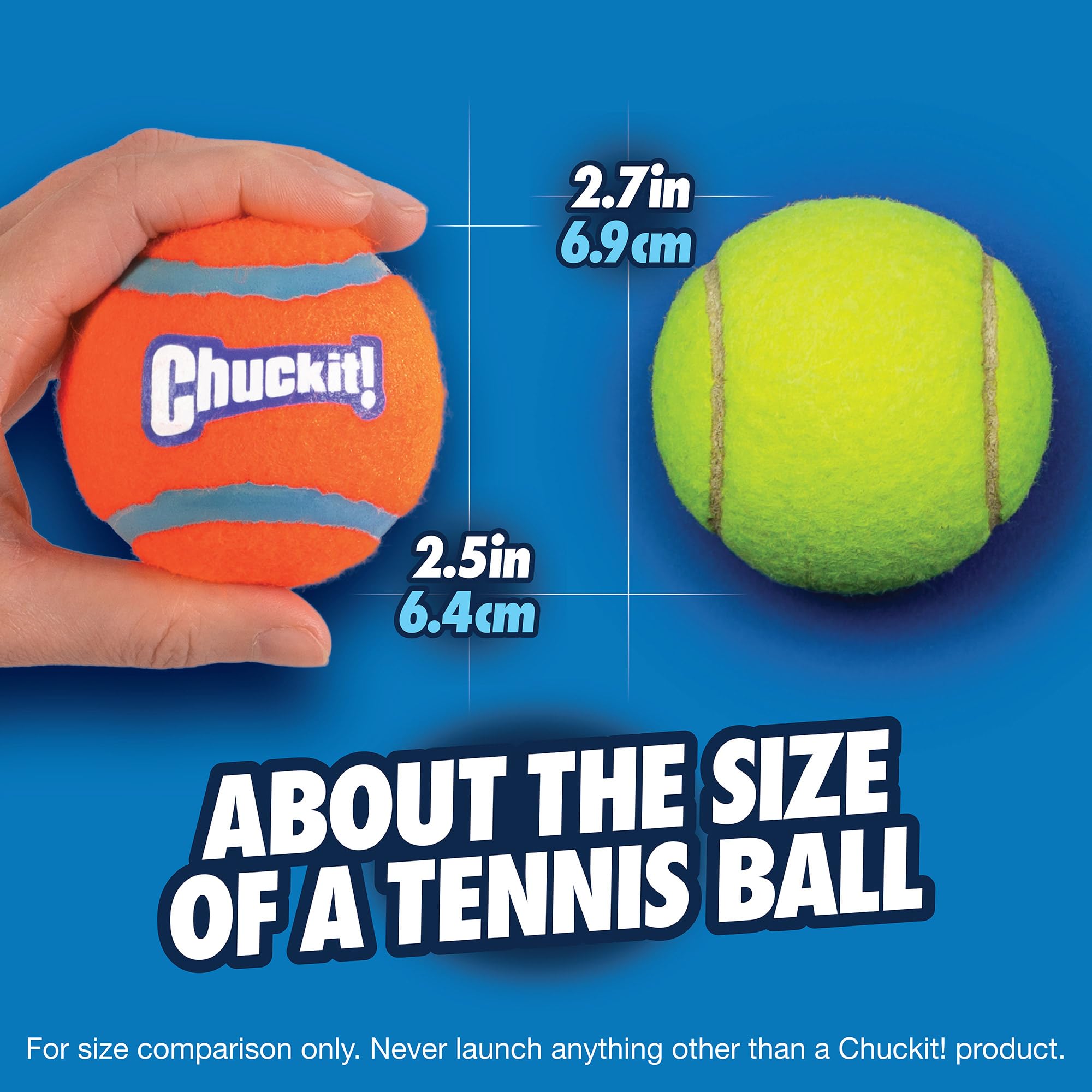 Foto 7 pulgar | Juguete Para Perros Chuckit! Pelota De Tenis Pequeña Para Perros De 0 A 9 Kg, Paquete De 2 - Venta Internacional.