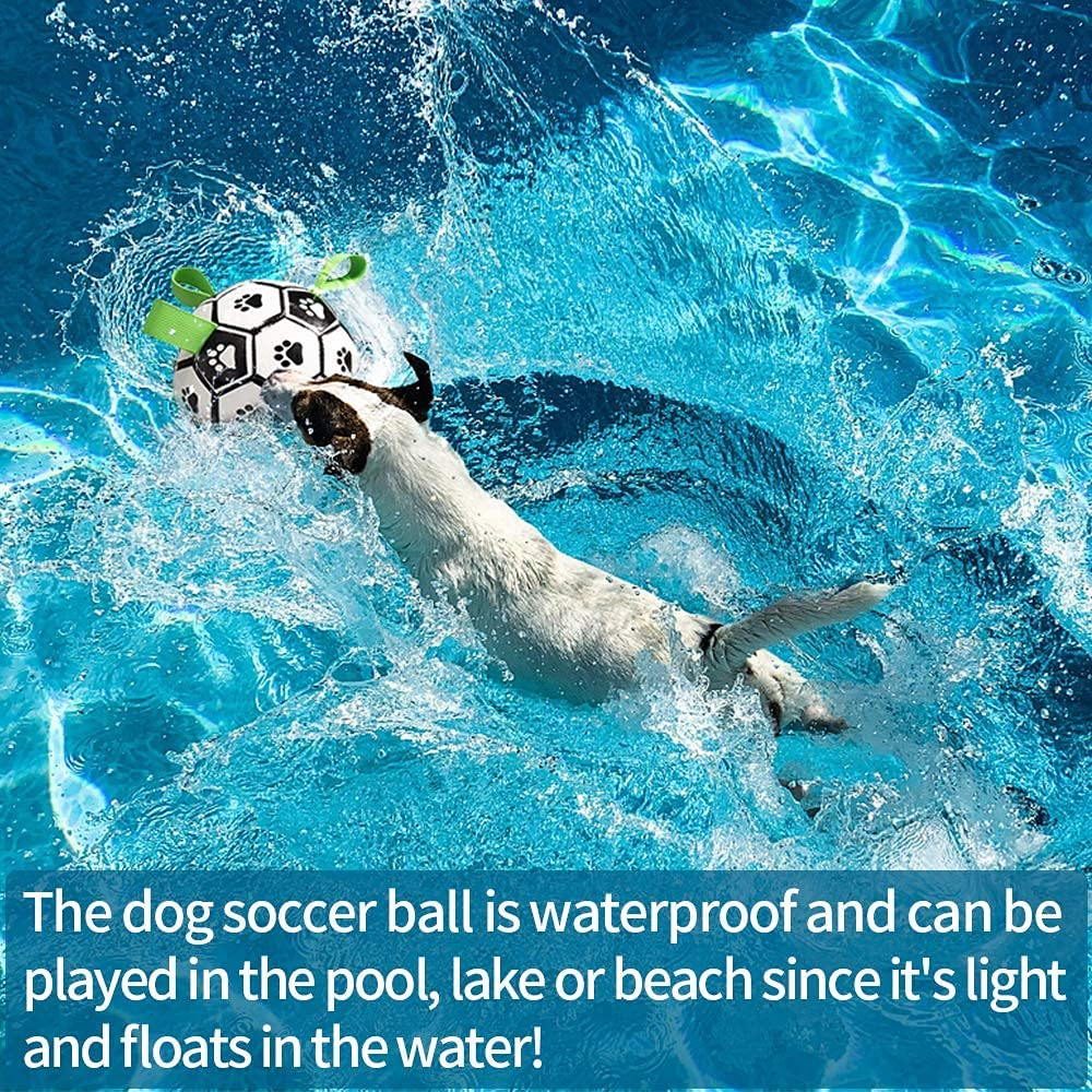Foto 3 | Pelota De Fútbol Interactiva Para Perros Pequeños Y Medianos Hetoo - Venta Internacional.