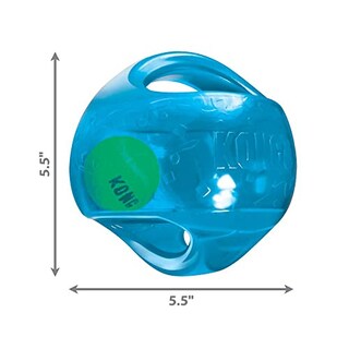Foto 5 | Juego De Juguete Para Perros Kong Jumbler Ball Interactive Fetch Con Pelota De Tenis - Venta Internacional.