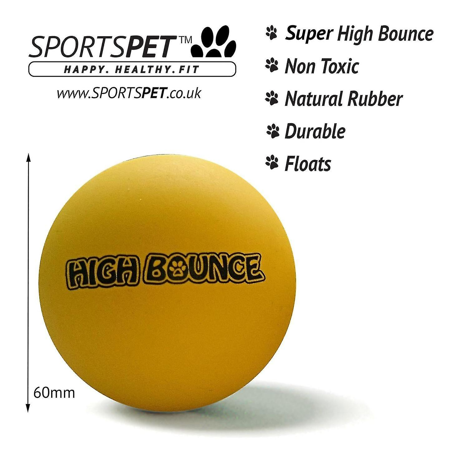 Foto 4 pulgar | Pelotas Para Perros Dog Toys High Bounce, Paquete De 3 Unidades, Huoguo - Venta Internacional.