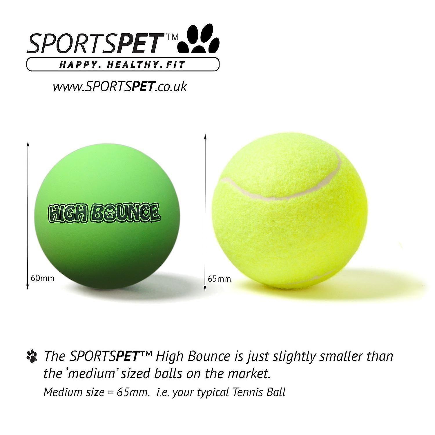 Foto 5 pulgar | Pelotas Para Perros Dog Toys High Bounce, Paquete De 3 Unidades, Huoguo - Venta Internacional.