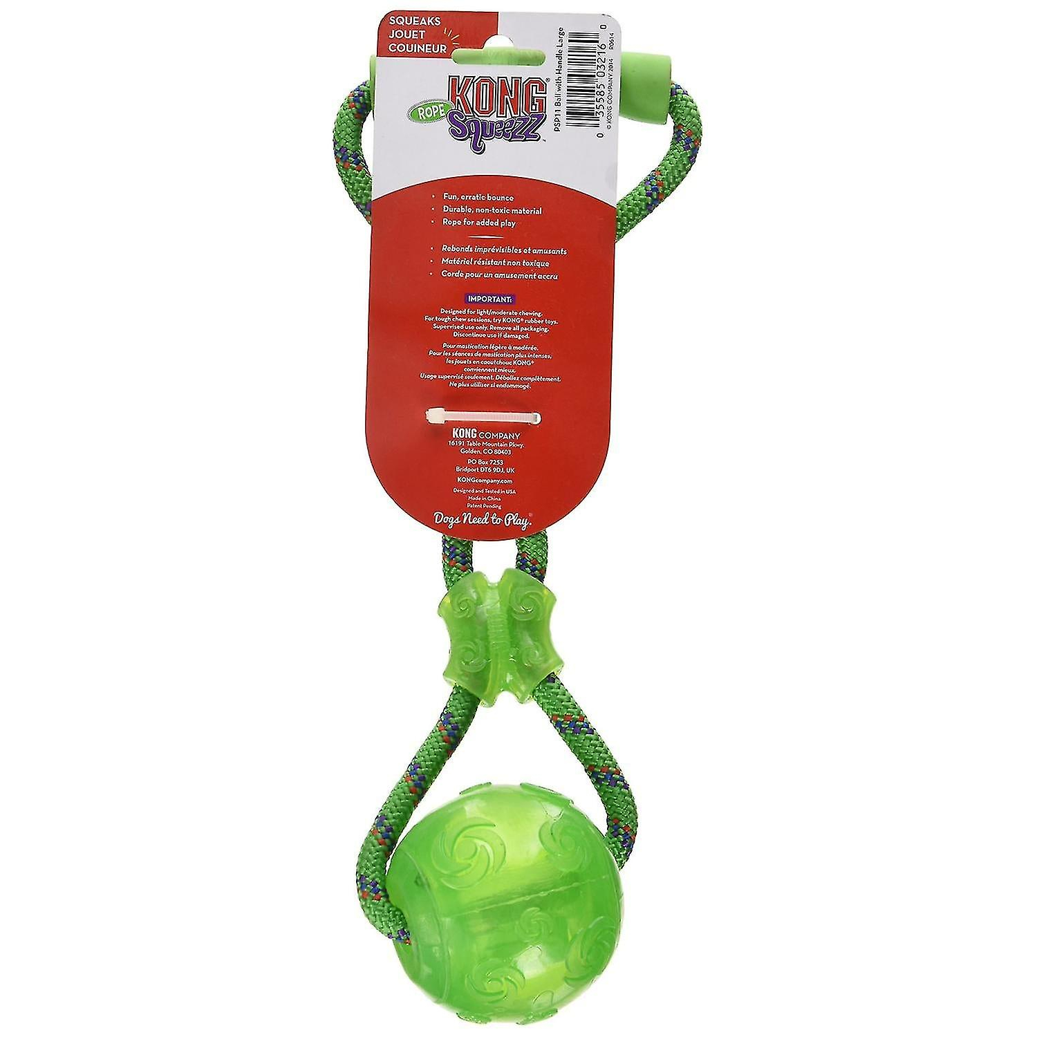Foto 3 pulgar | Pelota Squeezz De Juguete Para Perros Con Mango, Tamaño Grande, De Huoguo - Venta Internacional.