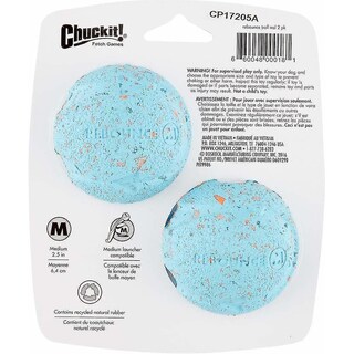 Foto 4 | Juego De 2 Pelotas De Rebote Chuckit Med Para Perros - Venta Internacional.