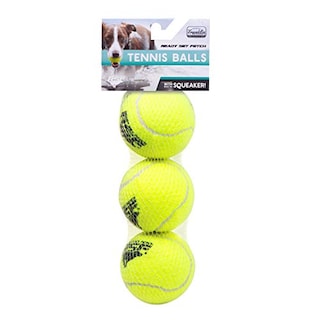 Foto 6 | Pelotas De Tenis Franklin Pet Supply Squeaky Dog, Paquete De 3 - Venta Internacional.