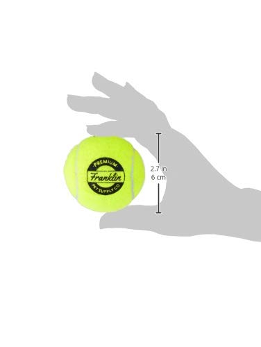 Foto 7 | Pelotas De Tenis Franklin Pet Supply Squeaky Dog, Paquete De 3 - Venta Internacional.