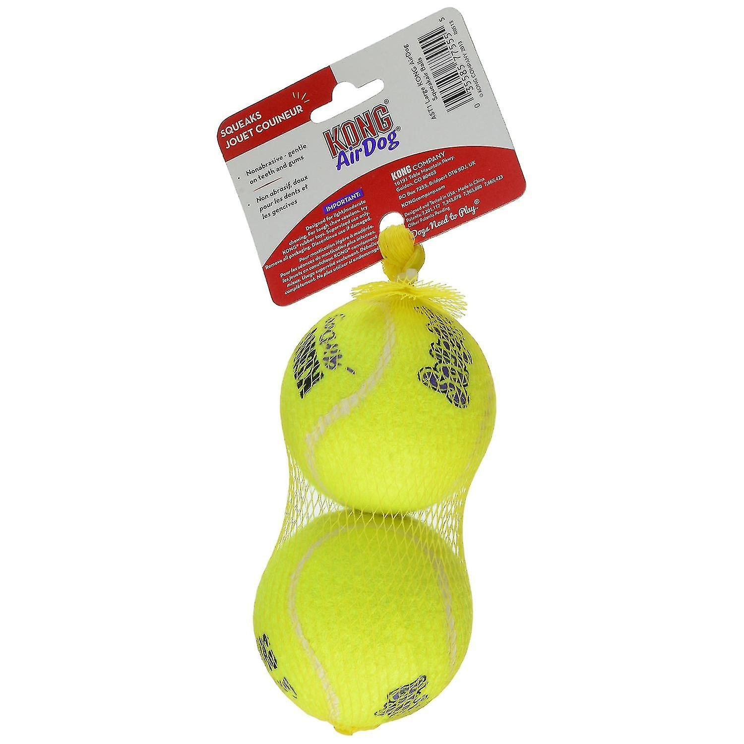 Foto 3 pulgar | Pelotas De Tenis Dog Toys Huoguo Air Dog Squeaker, Tamaño Grande, Paquete De 2 - Venta Internacional.