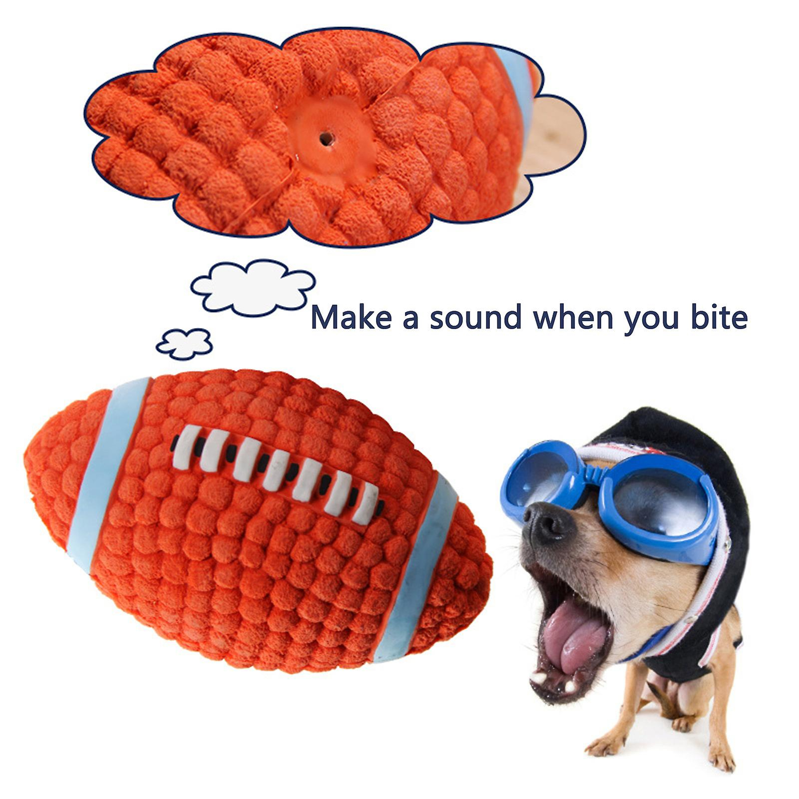 Foto 3 pulgar | Juguete Vocal De Peluche Para Perros Con Forma De Bola Para Masticar Dientes - Venta Internacional.