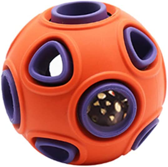 Foto 2 pulgar | Pelota Hinchable De Goma Huoguo Para Perros Con Campana Para Hacer Ejercicio Con Mascotas - Venta Internacional.