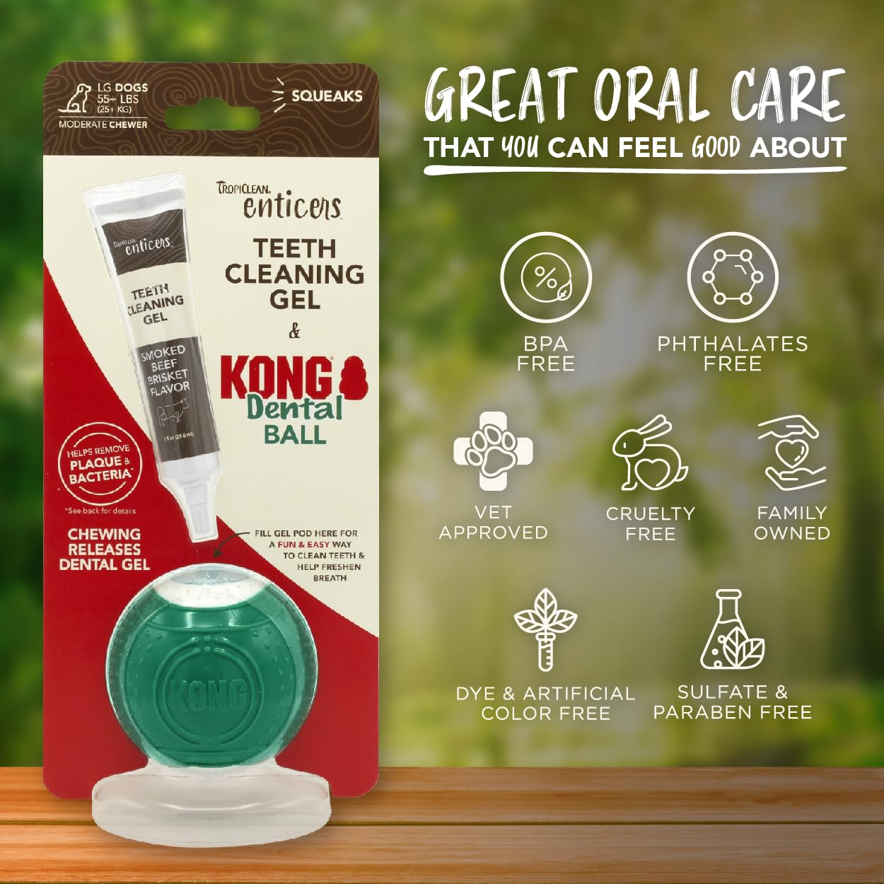 Foto 7 pulgar | Kit De Pelotas Dentales Tropiclean Enticers Kong Para Perros Grandes - Venta Internacional.