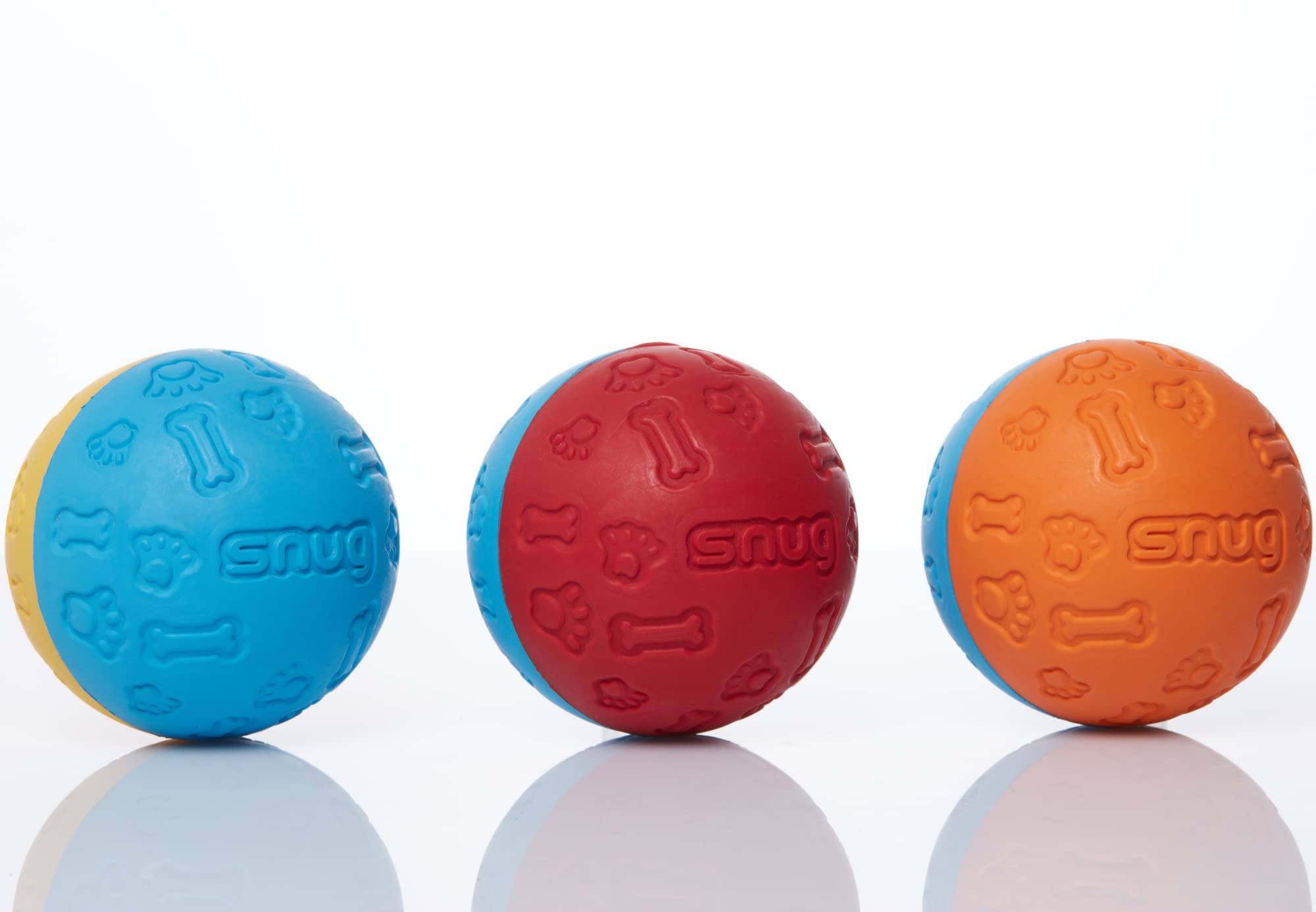 Foto 3 pulgar | Pelotas De Tenis Ajustadas De Goma Para Perros, Tamaño Pequeño Y Mediano - Venta Internacional.
