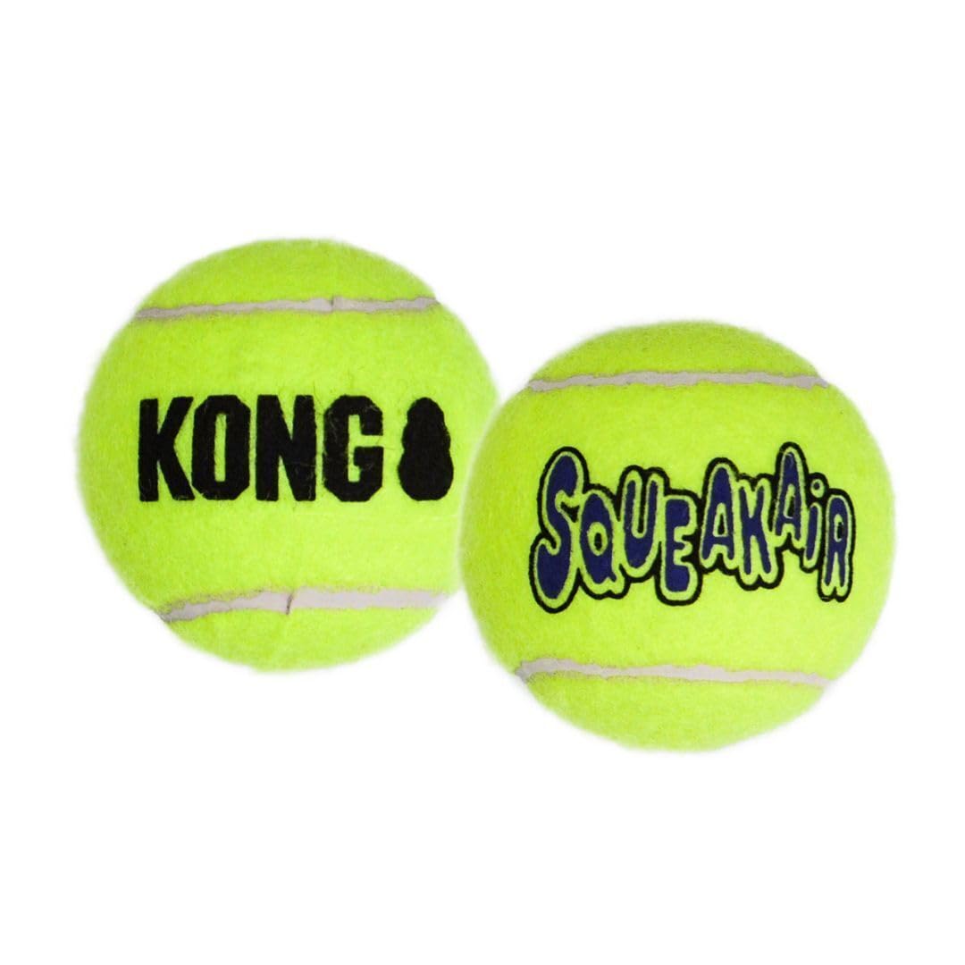 Foto 4 pulgar | Pelotas De Tenis Dog Toy Kong Air Squeaker, Tamaño Xl, Paquete De 4 - Venta Internacional.
