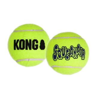 Foto 3 | Pelotas De Tenis Dog Toy Kong Air Squeaker, Tamaño Xl, Paquete De 4 - Venta Internacional.