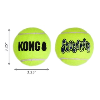 Foto 4 | Pelotas De Tenis Dog Toy Kong Air Squeaker, Tamaño Xl, Paquete De 4 - Venta Internacional.