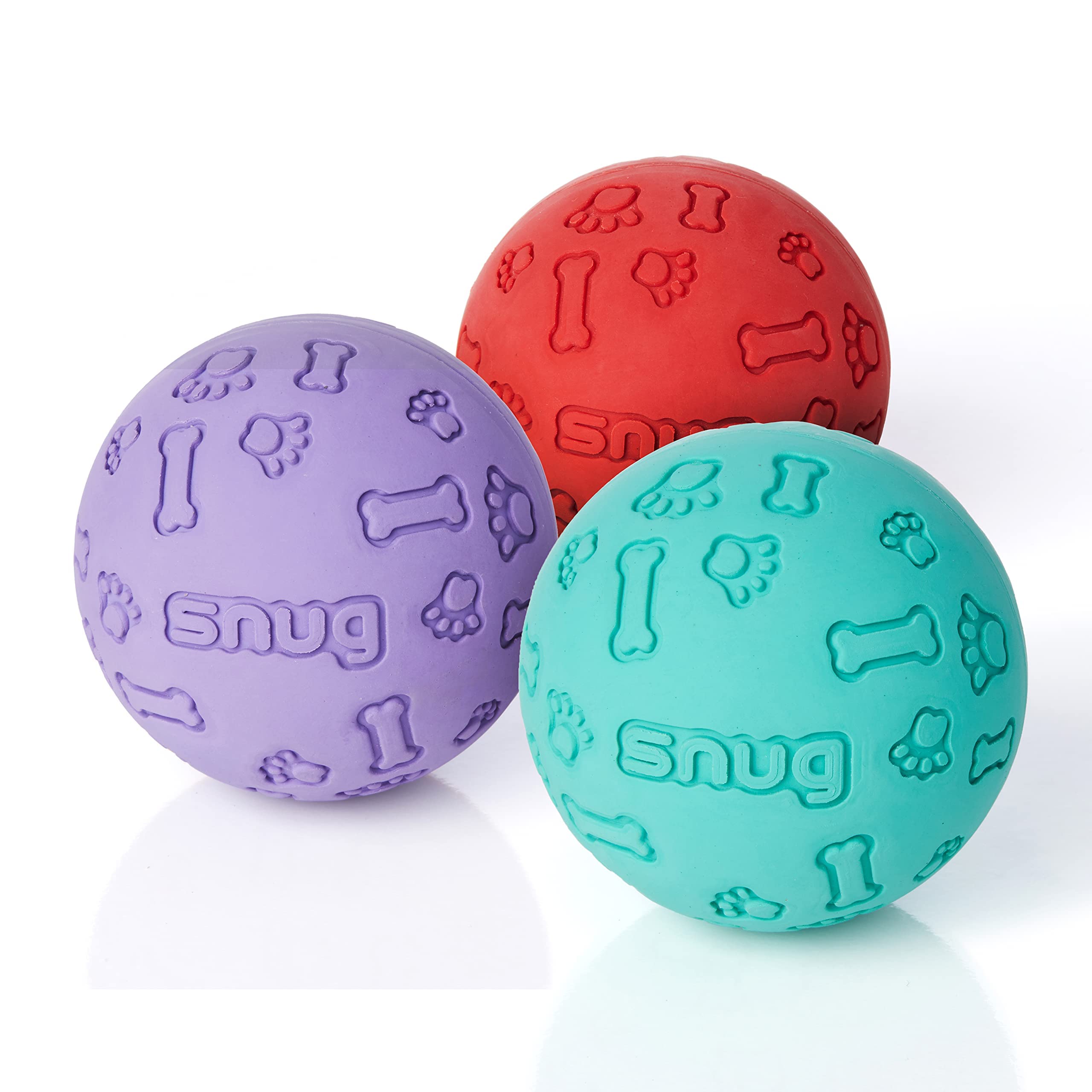 Foto 1 | Pelotas De Tenis Ajustadas De Goma Para Perros Pequeños Y Medianos (paquete De 3, Frescas) - Venta Internacional.