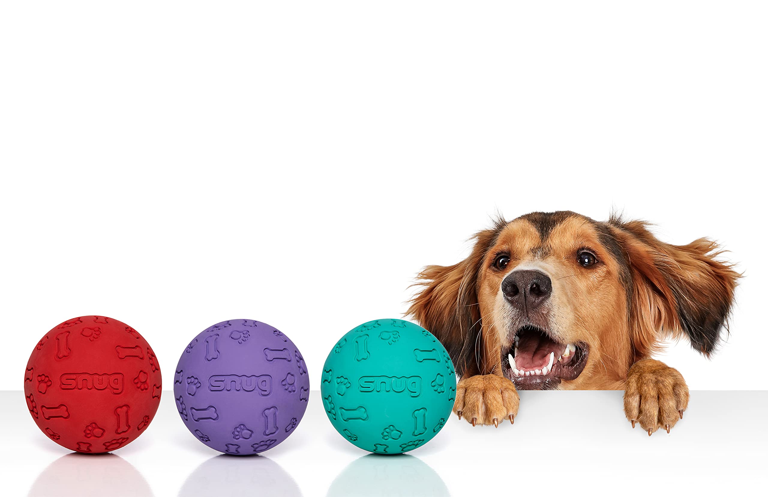 Foto 3 pulgar | Pelotas De Tenis Ajustadas De Goma Para Perros Pequeños Y Medianos (paquete De 3, Frescas) - Venta Internacional.