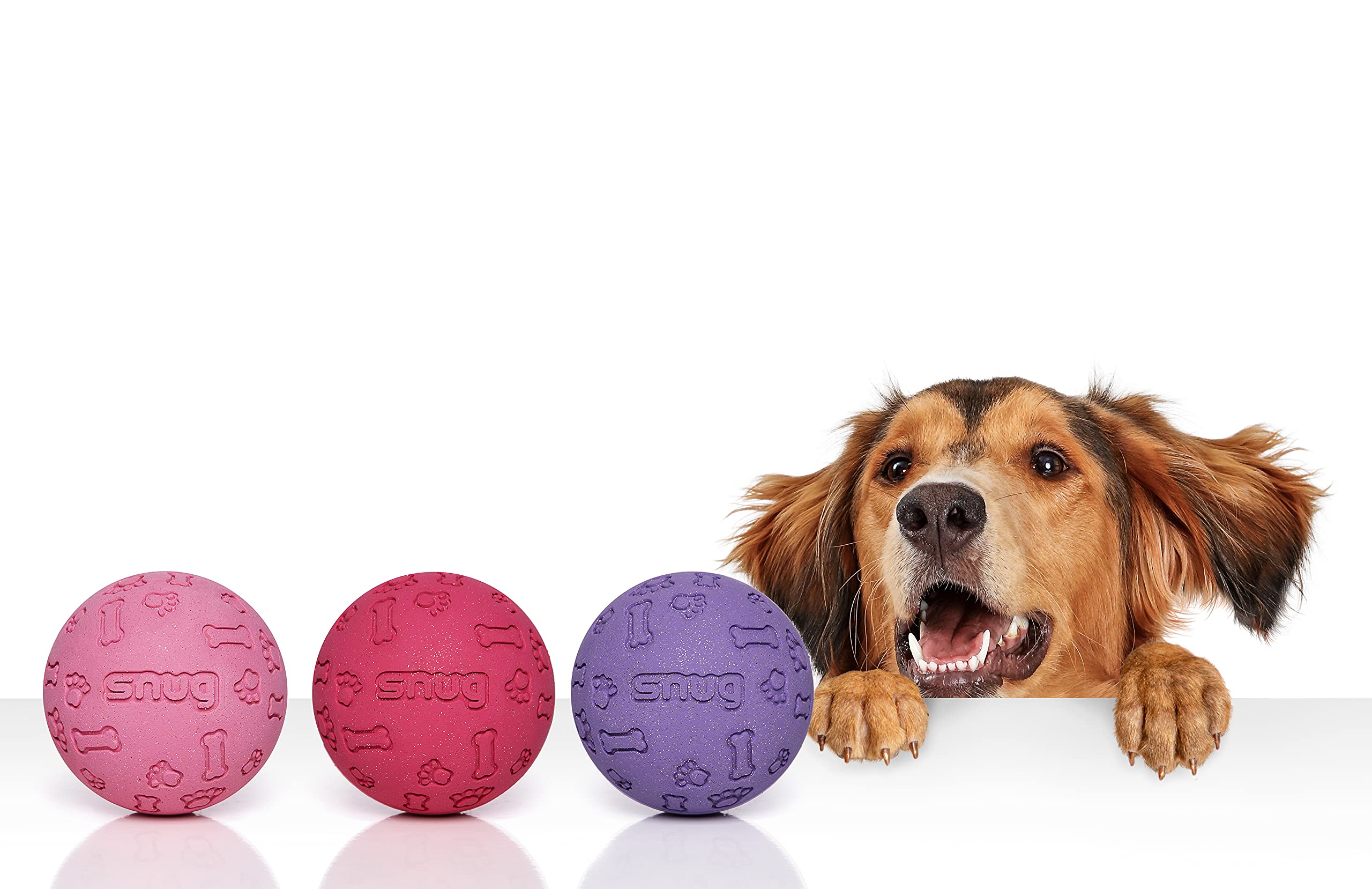 Foto 3 pulgar | Pelotas De Tenis Ajustadas De Goma Para Perros Pequeños Y Medianos (paquete De 3) - Venta Internacional.