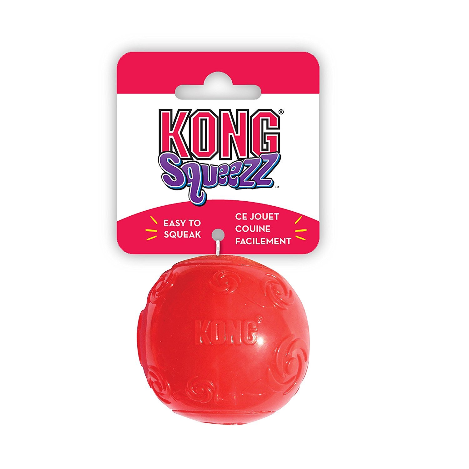 Foto 3 pulgar | Juguete Para Perros Kong Squeezz Ball, Tamaño Mediano, Paquete De 2 - Venta Internacional.