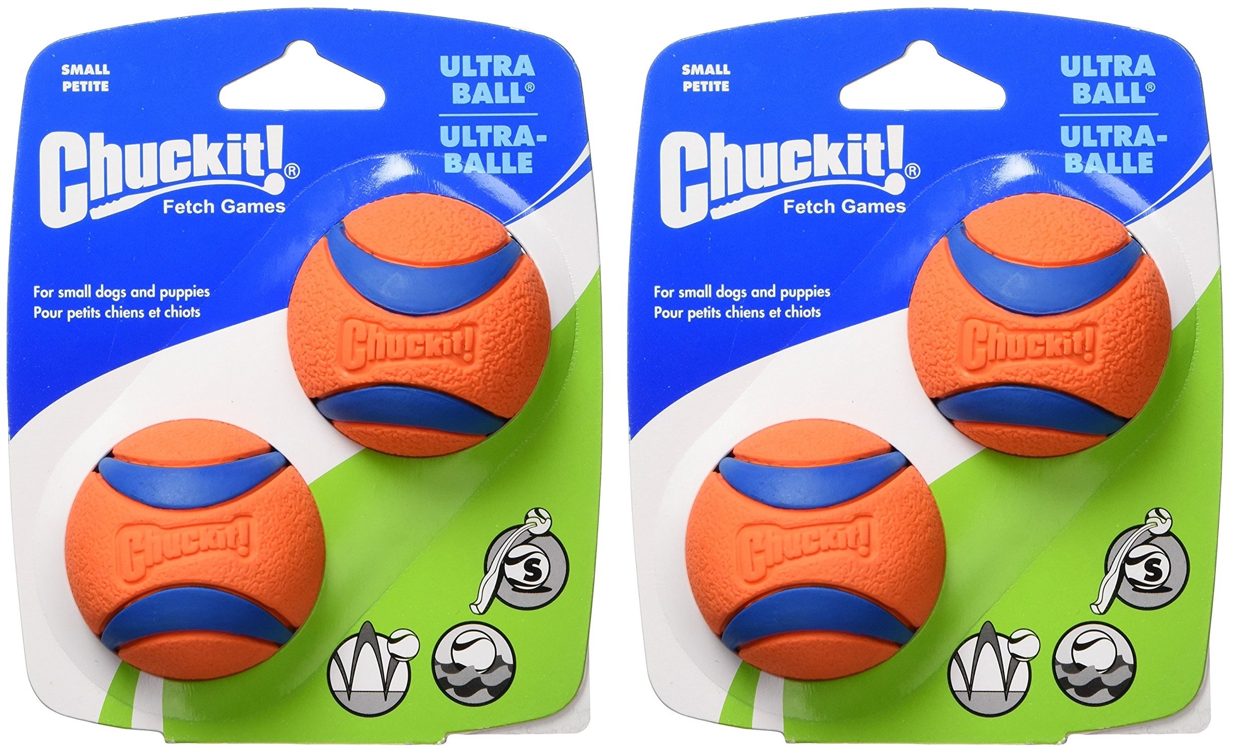 Foto 2 pulgar | ¡ball Chuckit! Ultra Small 2 Para Perros, Paquete De 2 - Venta Internacional.