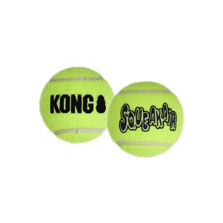 Foto 2 | Pelotas De Tenis Dog Toy Kong Squeakair, Tamaño Mediano, Paquete De 9 - Venta Internacional.