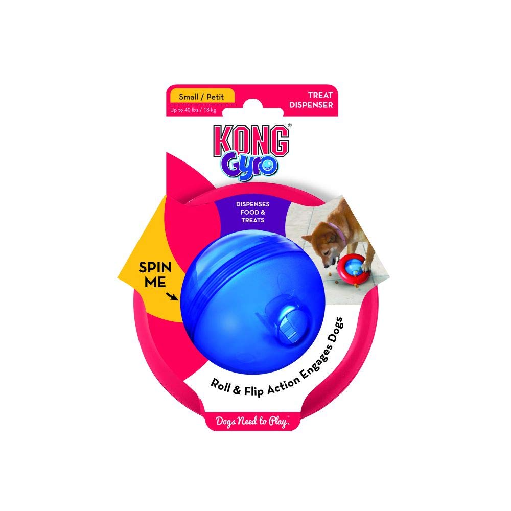 Foto 4 pulgar | Juguete Interactivo Para Perros Kong Gyro Treat, Alimentador Lento - Venta Internacional.