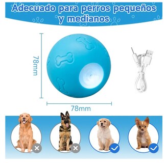 Foto 2 | Momovida Juguetes Interactiva Pelotas Automática Para Perro