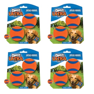 Foto 3 | Juguete Para Perros Chuckit! Paquete Ultra Ball De Tamaño Mediano, 8 Unidades - Venta Internacional.
