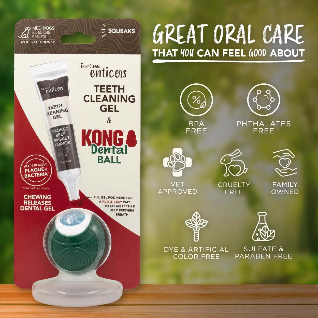 Foto 7 pulgar | Kit De Pelotas Dentales Tropiclean Enticers Kong Para Perros Medianos - Venta Internacional.
