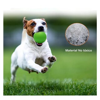 Foto 4 | Pelota Fosforescente Brillante Para Perros Entrenamiento 6cm Belug, Verde