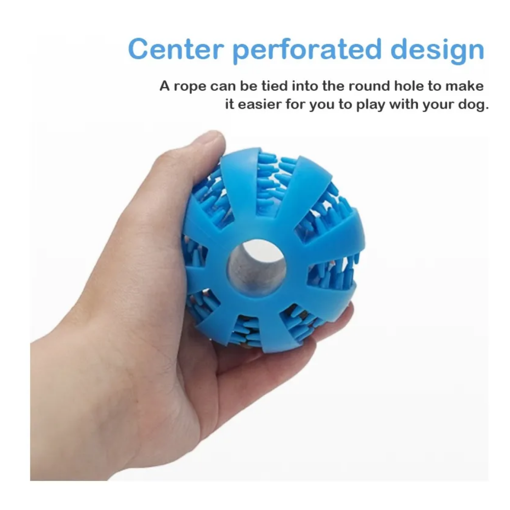 Foto 3 pulgar | 7cm Pelota De Juguete Para Rechinar Los Dientes Para Perros Lab.g,  Azul