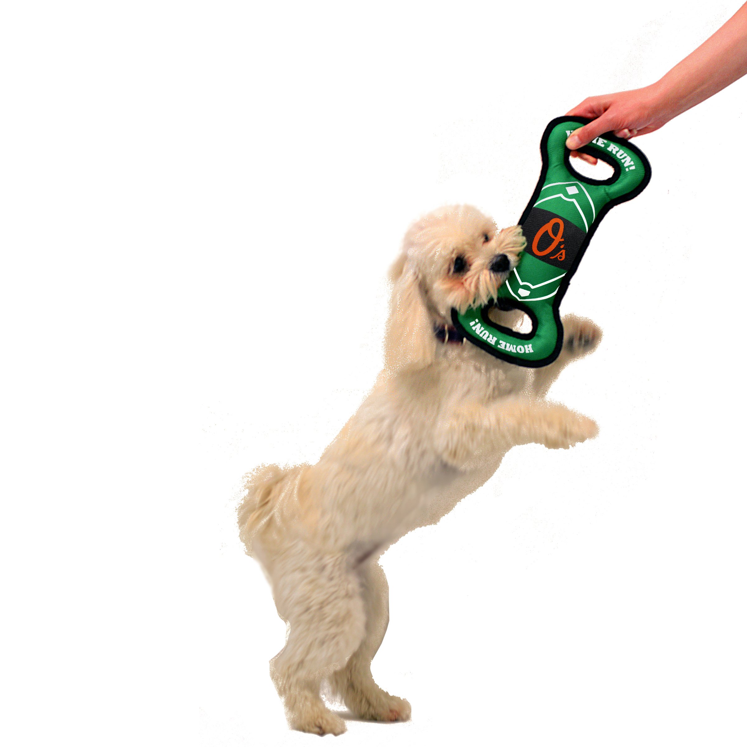 Foto 5 pulgar | Dog Toy Pets First Mlb Baltimore Orioles Beisbol Field - Venta Internacional.