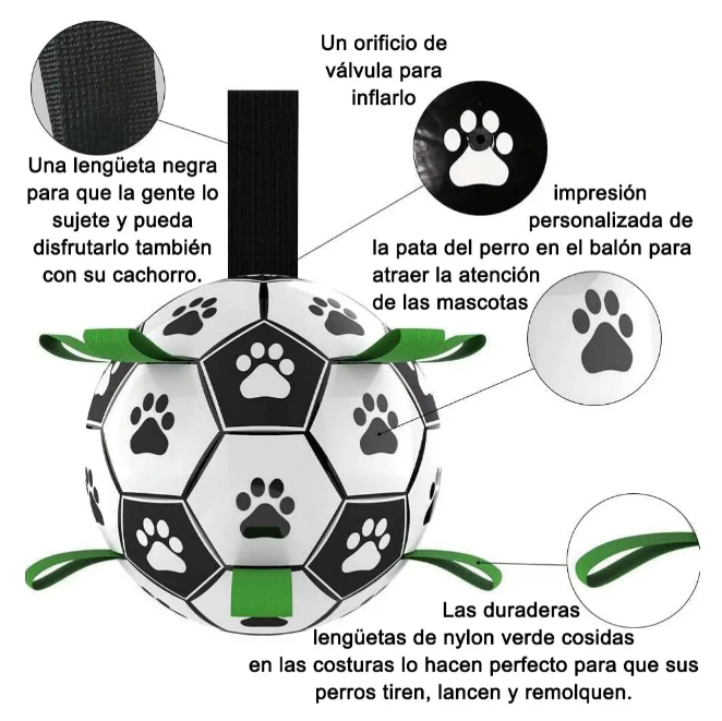 Foto 5 pulgar | Pelota para Perros Xtellar