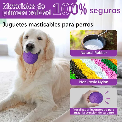 Foto 3 | Pelota Xtellar  Para Perro Juguete Interactivo Chirriante S
