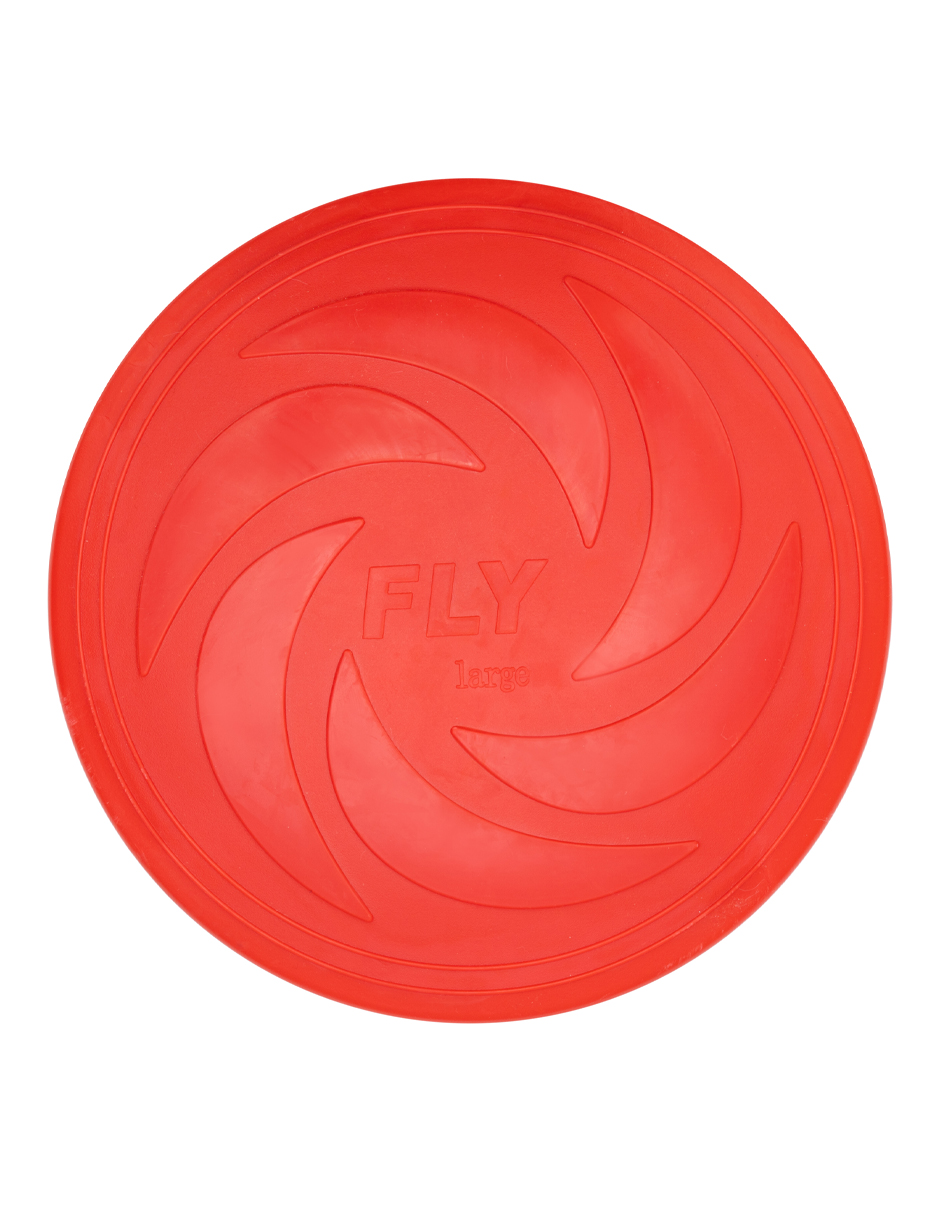 Frisbee Pet Religión de Caucho Rojo para Perro