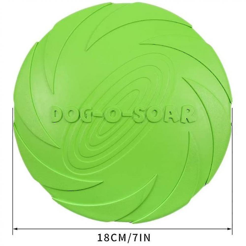 Foto 3 pulgar | Disco Volador De Goma Para Perros Huoguo, 18 Cm, Paquete De 2 Unidades, Morado/gris - Venta Internacional.