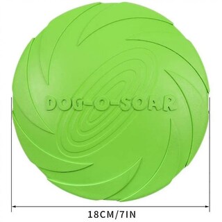 Foto 2 | Disco Volador De Goma Para Perros Huoguo, 18 Cm, Paquete De 2 Unidades, Morado/gris - Venta Internacional.