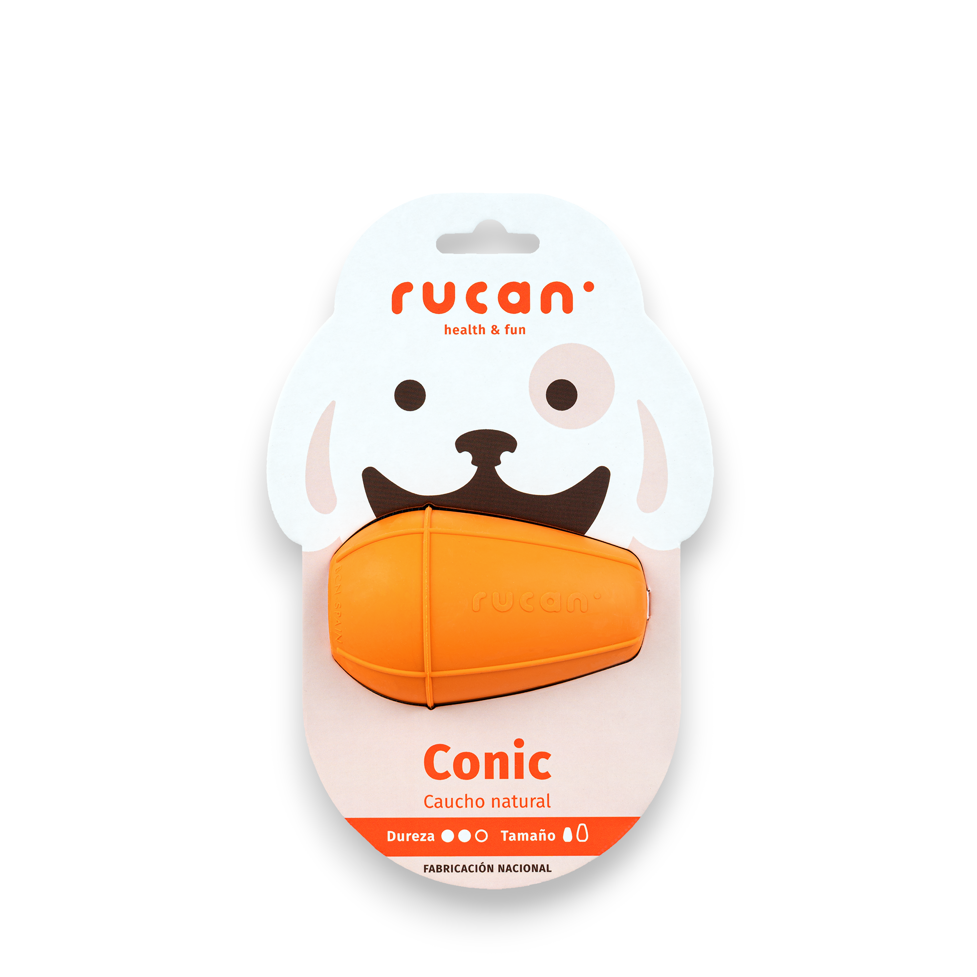 Foto 2 pulgar | Conic Medium Orange para Mascotas